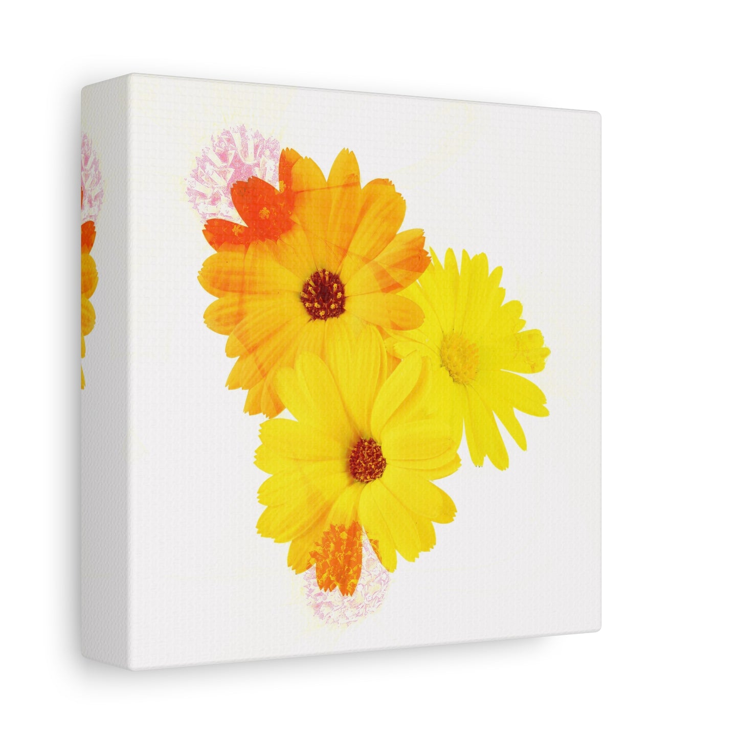 Collection Signature "FLORAL Numéro 16" sur Toile Fine Art sur Toile / Epaisseur 3,2cm - 1'25 po