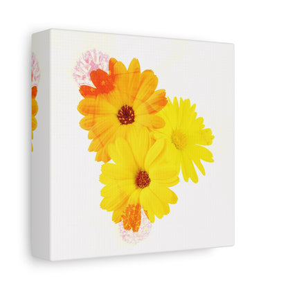 Collection Signature "FLORAL Numéro 16" sur Toile Fine Art sur Toile / Epaisseur 3,2cm - 1'25 po