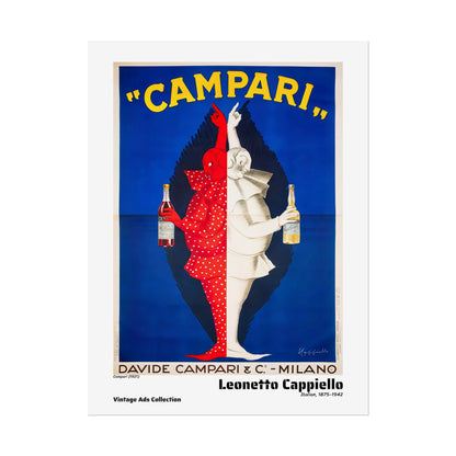 Campari (1921) by Leonetto Cappiello / Affiche imprimée - Série Vintage Ads Collection