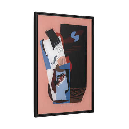 Fish (1926) by Louis Marcoussis / Toile encadrée sur caisse américaine
