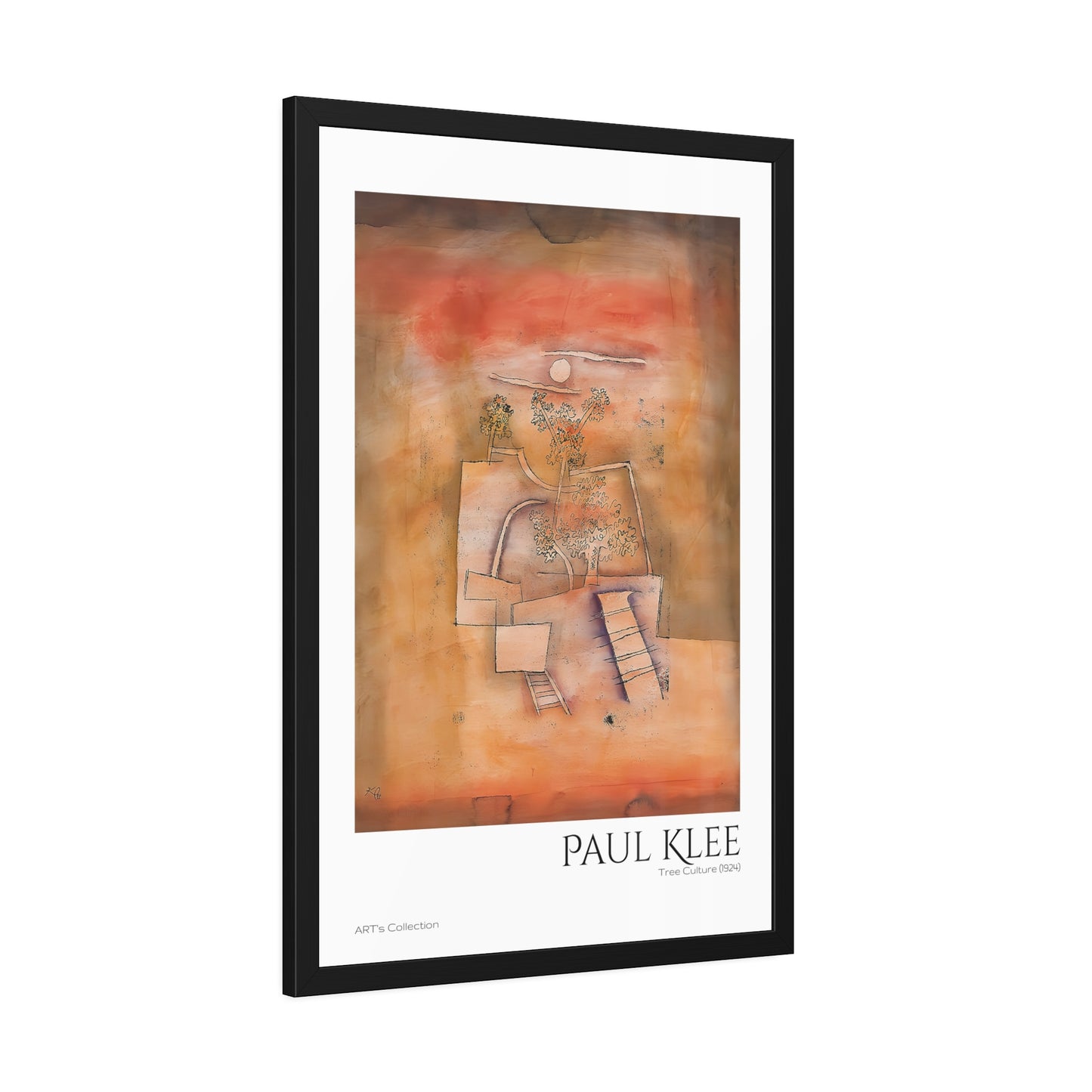 Tree Culture (1924) by Paul Klee / Affiche Encadrée série ART's Collection