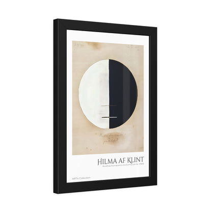 Buddhas Standpoint in the Earthly Life No. 3 (1920) by Hilma af Klint  / Affiche Encadrée série ART's Collection