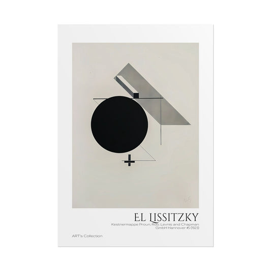 Kestnermappe Proun, Rob. Levnis and Chapman GmbH Hannover #5 (1923) by El Lissitzky / Affiche imprimée - Série ART's Collection