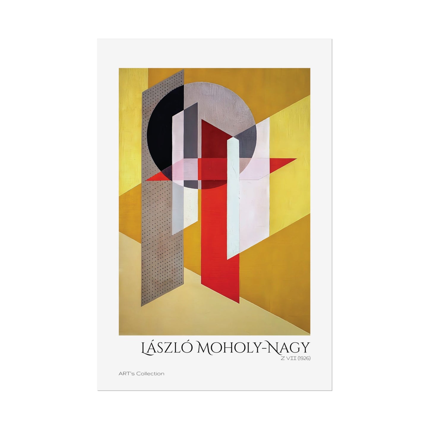 Z VII (1926) by László Moholy-Nagy / Affiche imprimée - Série ART's Collection