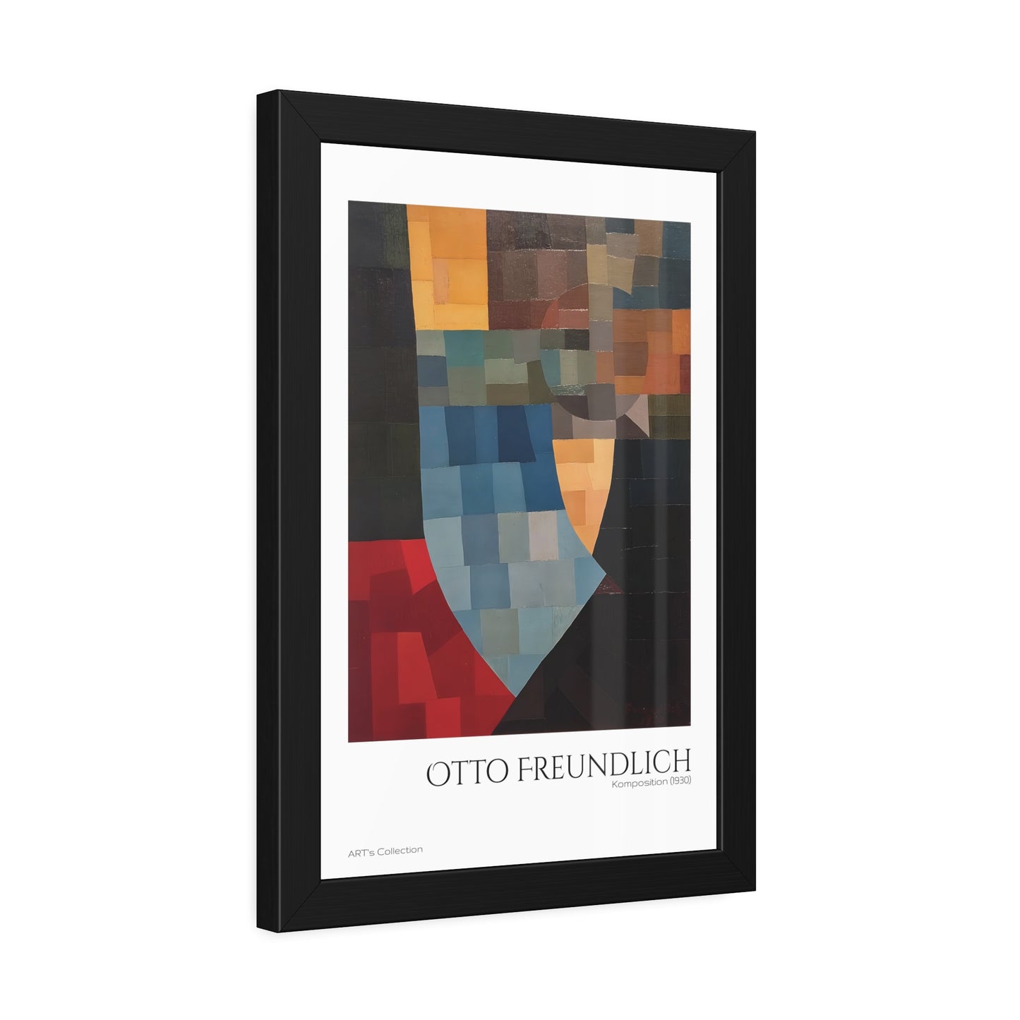 Komposition (1930) by Otto Freundlich  / Affiche Encadrée série ART's Collection