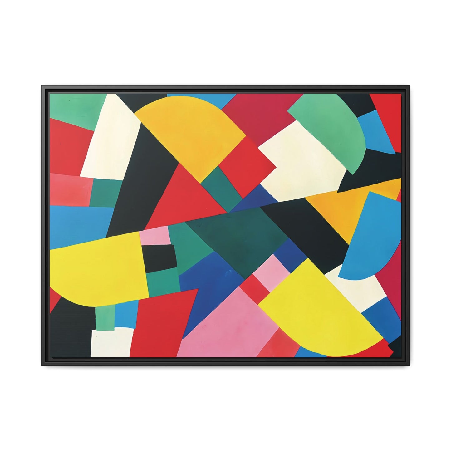 No Title (1936)  by Otto Freundlich / Toile encadrée sur caisse américaine
