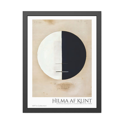 Buddhas Standpoint in the Earthly Life No. 3 (1920) by Hilma af Klint  / Affiche Encadrée série ART's Collection