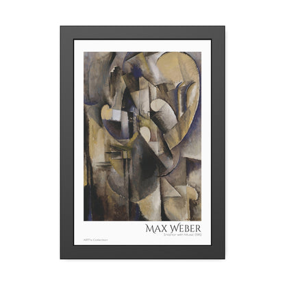 Interior with Music (1915) by Max Weber  / Affiche Encadrée série ART's Collection