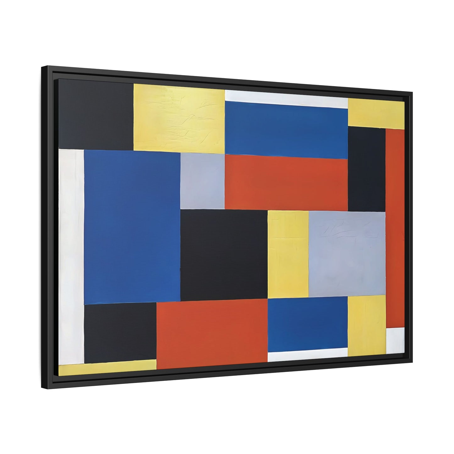 Composition XX 1920 by Theo van Doesburg  / Toile encadrée sur caisse américaine