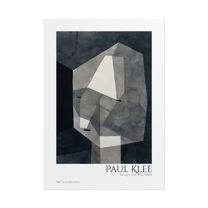 Rough-Cut Head (1935) by Paul Klee / Affiche imprimée - Série ART's Collection