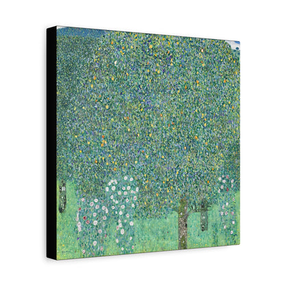 Rosebushes under the Trees (circa 1905) by Gustav Klimt / Reproduction Fine Art sur Toile / Flanc Large Epaisseur 3.2 cm - 1.25 inch