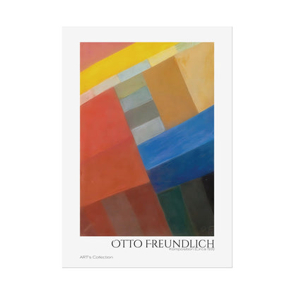 Komposition (Circa 1931) by Otto Freundlich / Affiche imprimée - Série ART's Collection