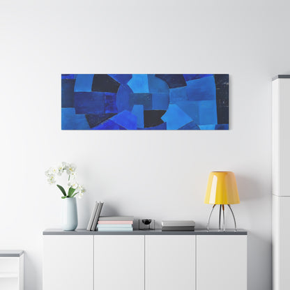 Komposition in Blau (1931) by Otto Freundlich  / Reproduction Fine Art sur Toile / Epaisseur 3,2cm - 1'25 po