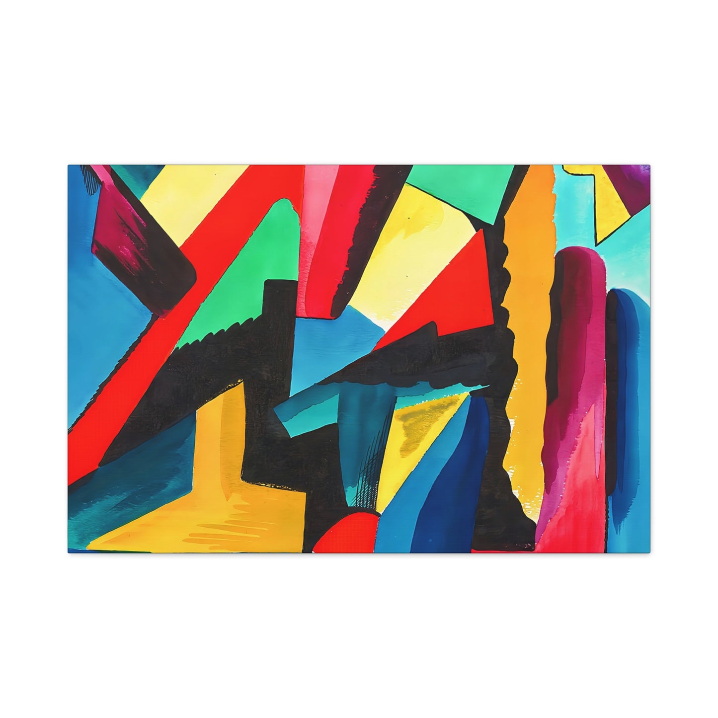 Ohne Titel II (around 1928) by Karl Wiener / Reproduction Fine Art sur Toile / Flanc Large Epaisseur 3.2 cm - 1.25 inch