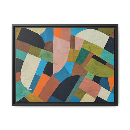 Petite Composition (Circa 1937)  by Otto Freundlich / Toile encadrée sur caisse américaine