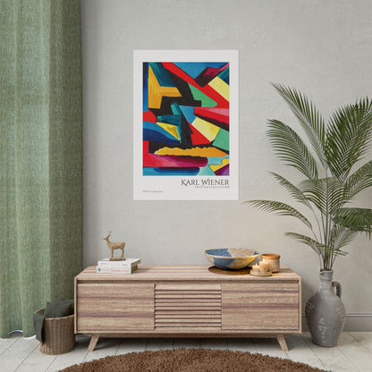 Ohne Titel II (around 1928) by Karl Wiener / Affiche imprimée - Série ART's Collection