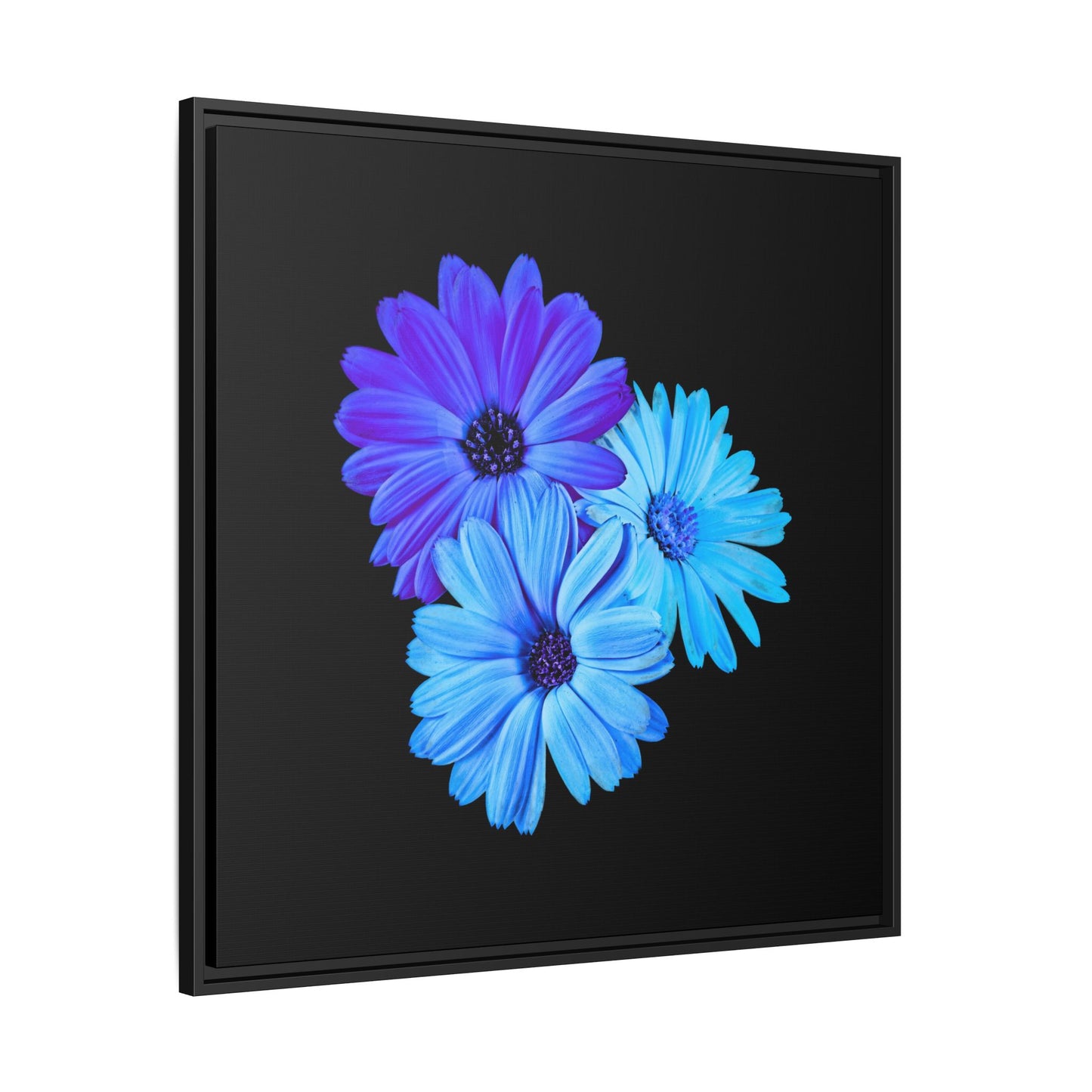 Collection Signature "FLORAL Numéro 2" sur Toile encadrée avec caisse américaine