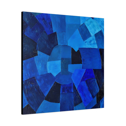 Komposition in Blau (1931) by Otto Freundlich  / Reproduction Fine Art sur Toile / Epaisseur 3,2cm - 1'25 po