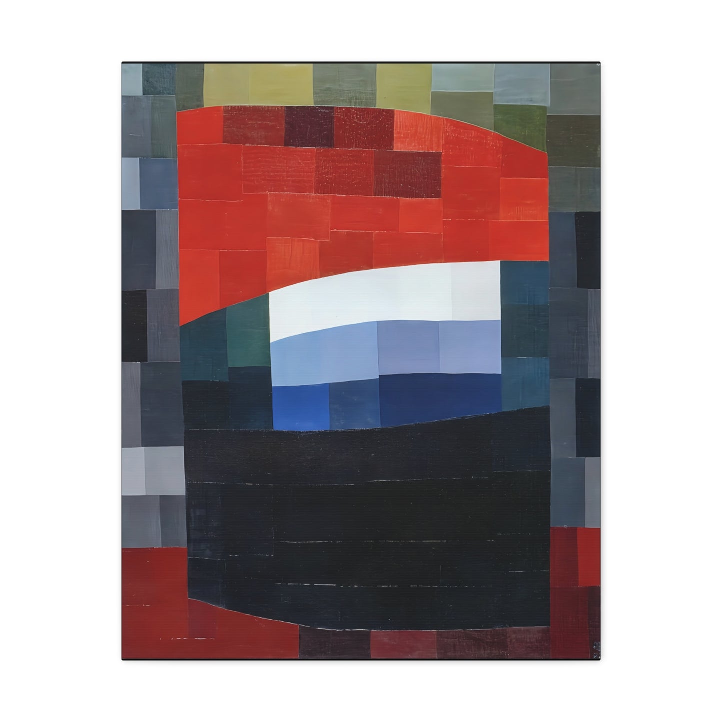 My Sky is Red (1933)  by Otto Freundlich  / Reproduction Fine Art sur Toile / Epaisseur 3,2cm - 1'25 po