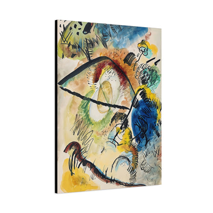 Watercolor IX - with black lines (1913) by Wassily Kandinsky / Reproduction Fine Art sur Toile / Epaisseur 3,2cm - 1'25 po