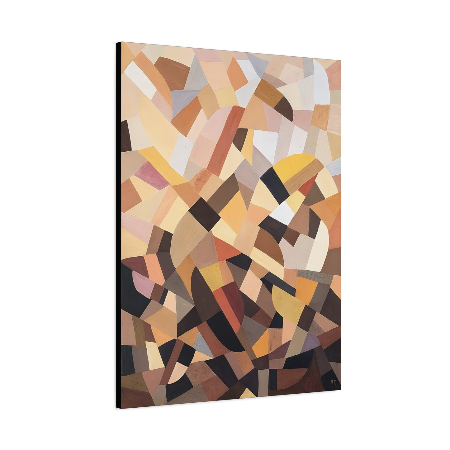 Komposition (1939-1942) by Otto Freundlich  / Reproduction Fine Art sur Toile / Epaisseur 3,2cm - 1'25 po