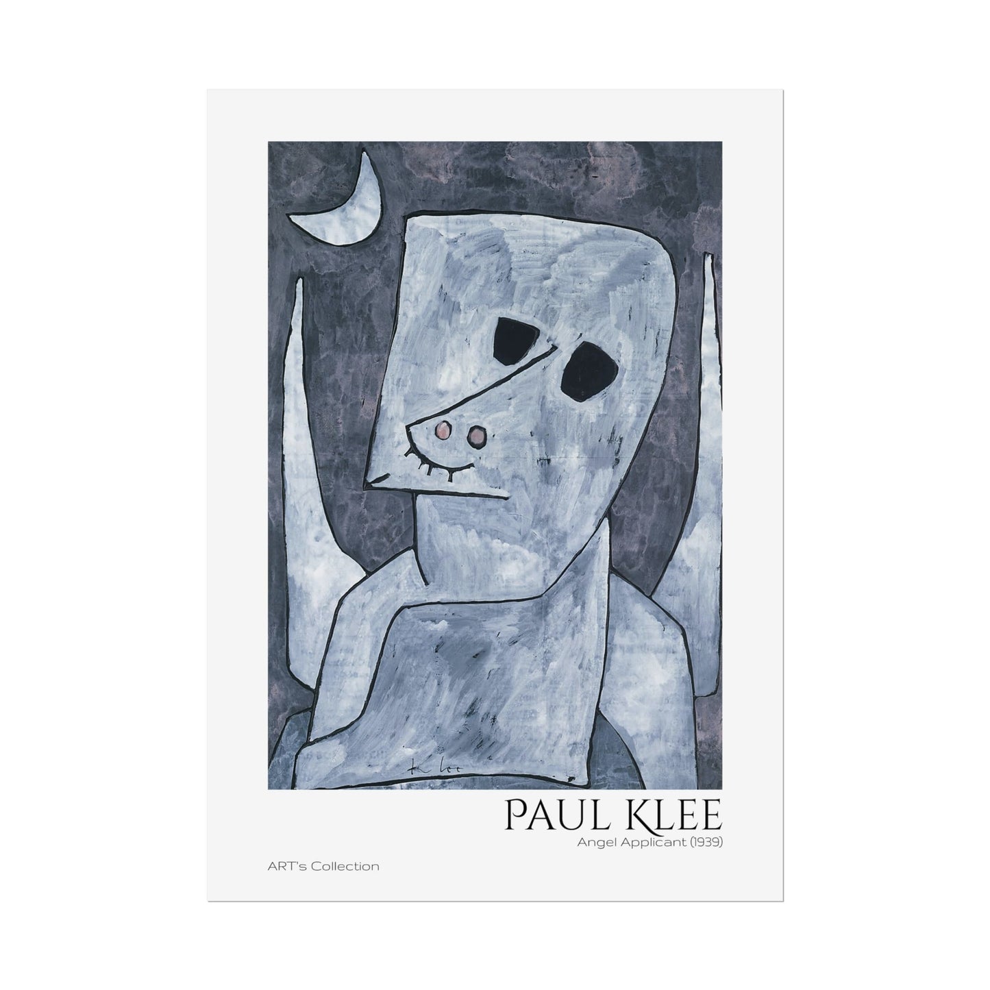 Angel Applicant (1939) by Paul Klee / Affiche imprimée - Série ART's Collection