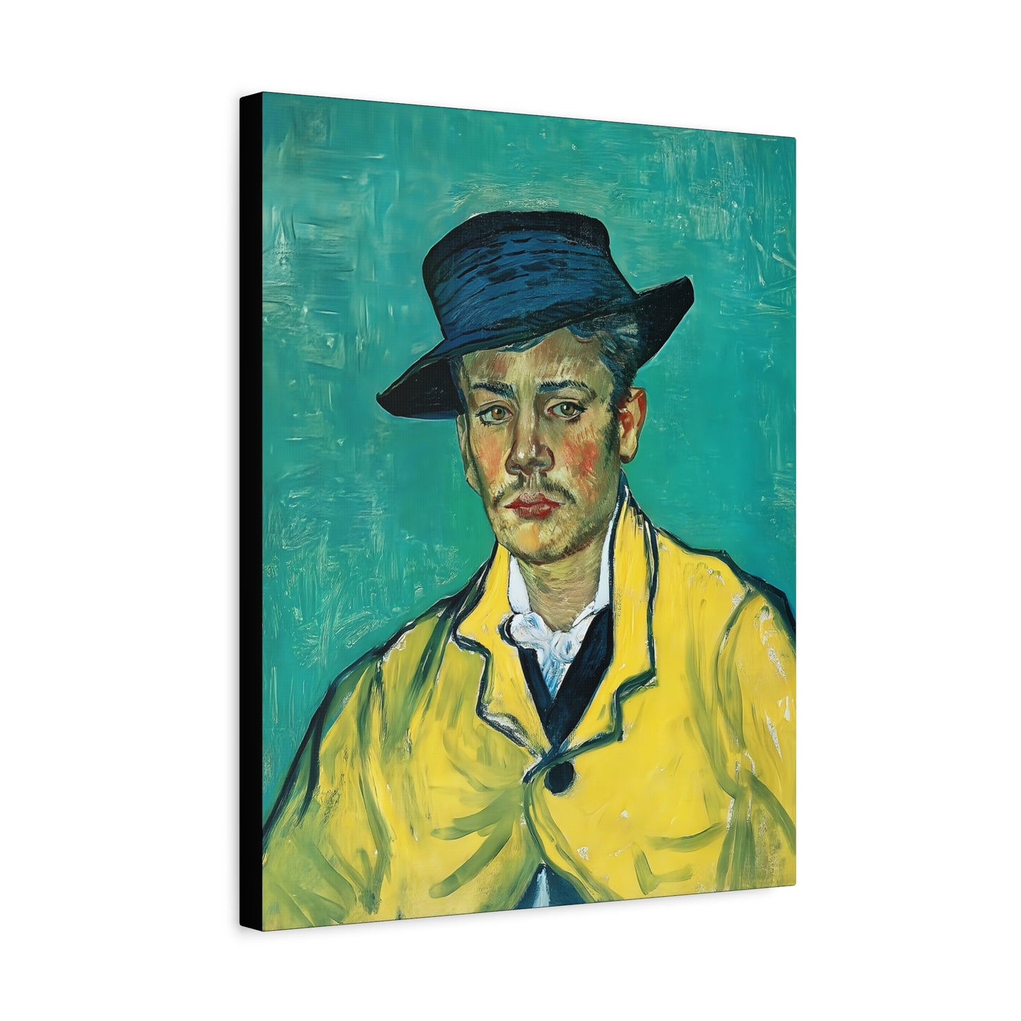 Portrait of Armand Roulin (1888) by Vincent van Gogh  / Reproduction Fine Art sur Toile / Epaisseur 3,2cm - 1'25 po