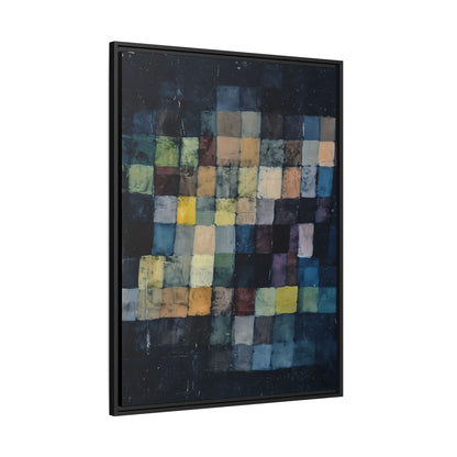 Old sound (1925) ) by Paul Klee  / Toile encadrée sur caisse américaine