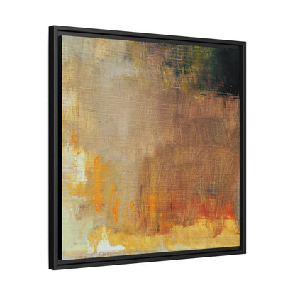 Tableau Contemporain Alezan "Série Sign Collections" / Toile encadrée sur caisse américaine