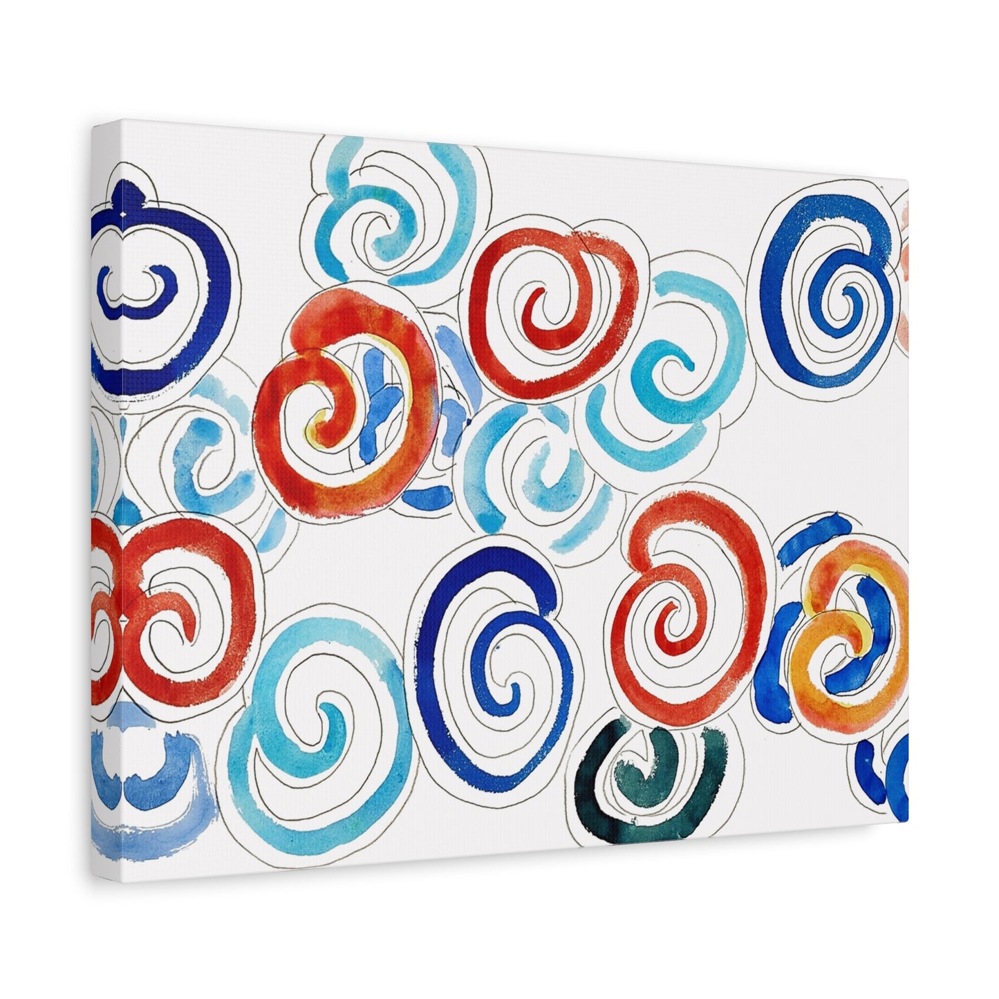 Escargots (1953) by Henri Matisse / Reproduction Fine Art sur Toile / Flanc Large Epaisseur 3.2 cm - 1.25 inch