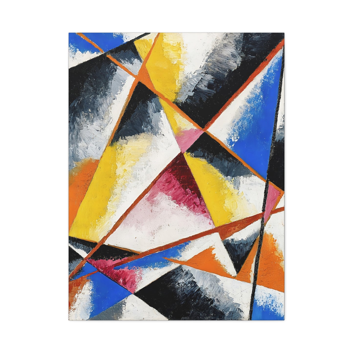 Untitled Compositions (circa 1916) by Lyubov Popova  / Reproduction Fine Art sur Toile /  Epaisseur 3.2 cm - 1.25 inch