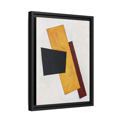 Composition (1917) by Lyubov Popova / Toile encadrée sur caisse américaine
