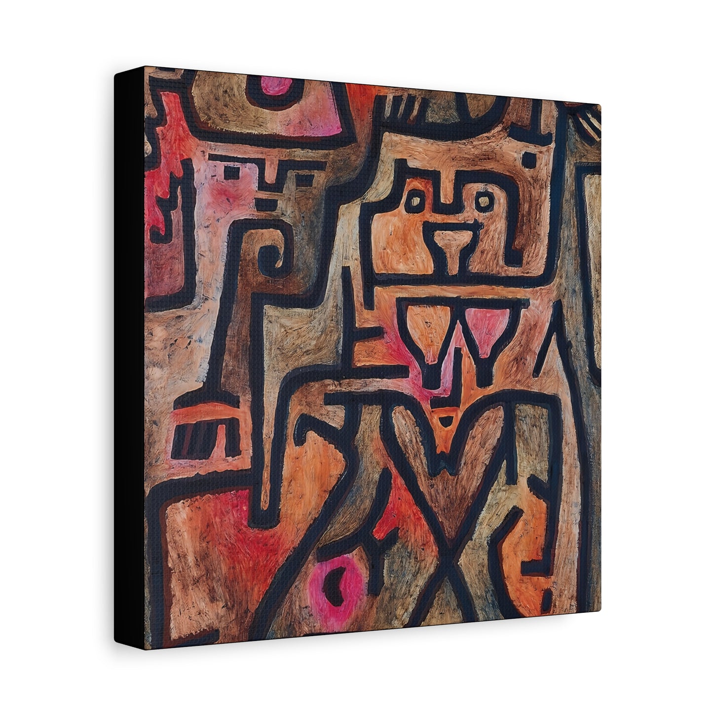 Forest Witches (1938) by Paul Klee / Reproduction Fine Art sur Toile / Epaisseur 3,2cm - 1'25 po