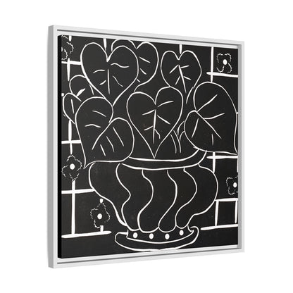 Corbeille de bégonias I (1938) by Henri Matisse / Toile encadrée sur caisse américaine