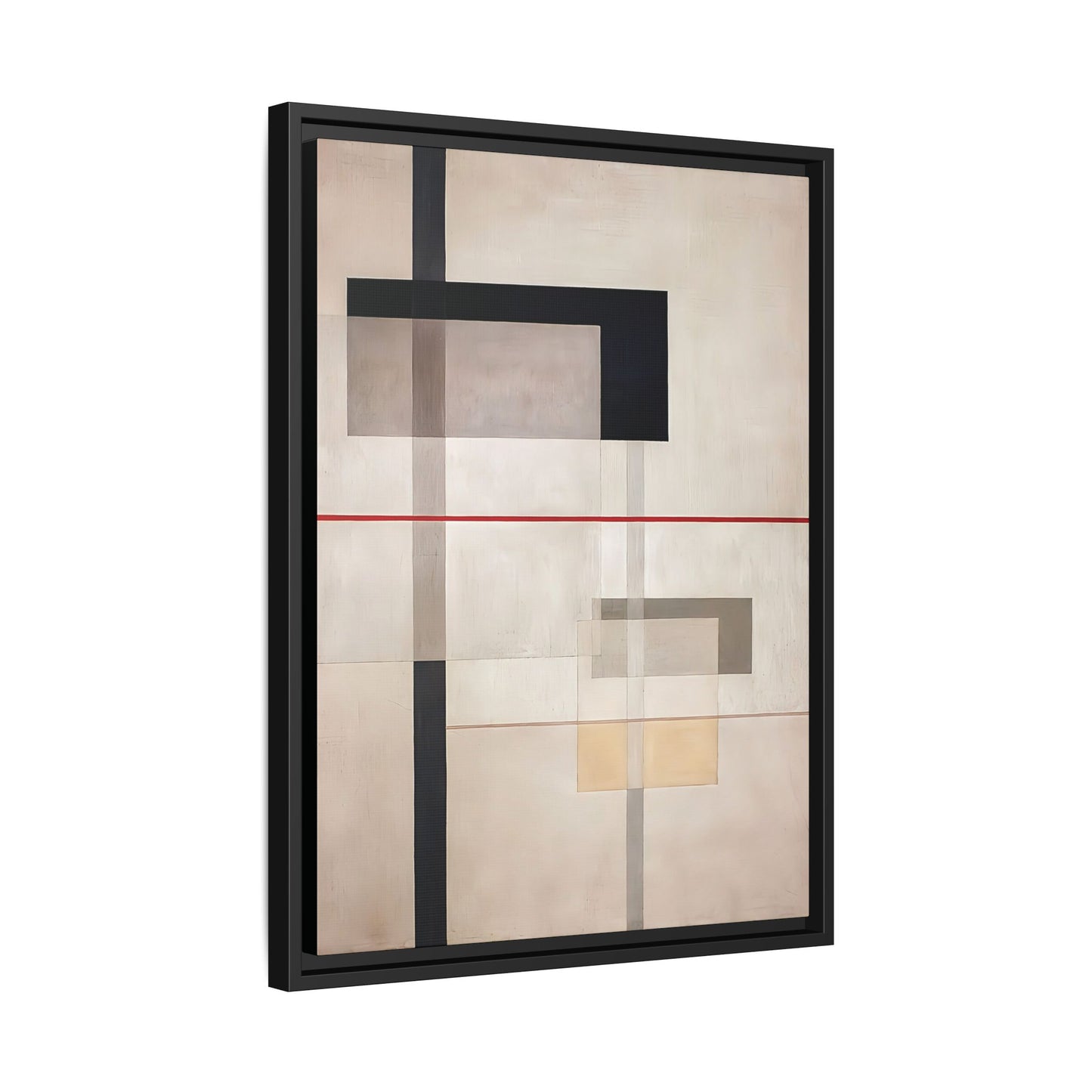 K VII (1922) by László Moholy-Nagy  / Toile encadrée sur caisse américaine