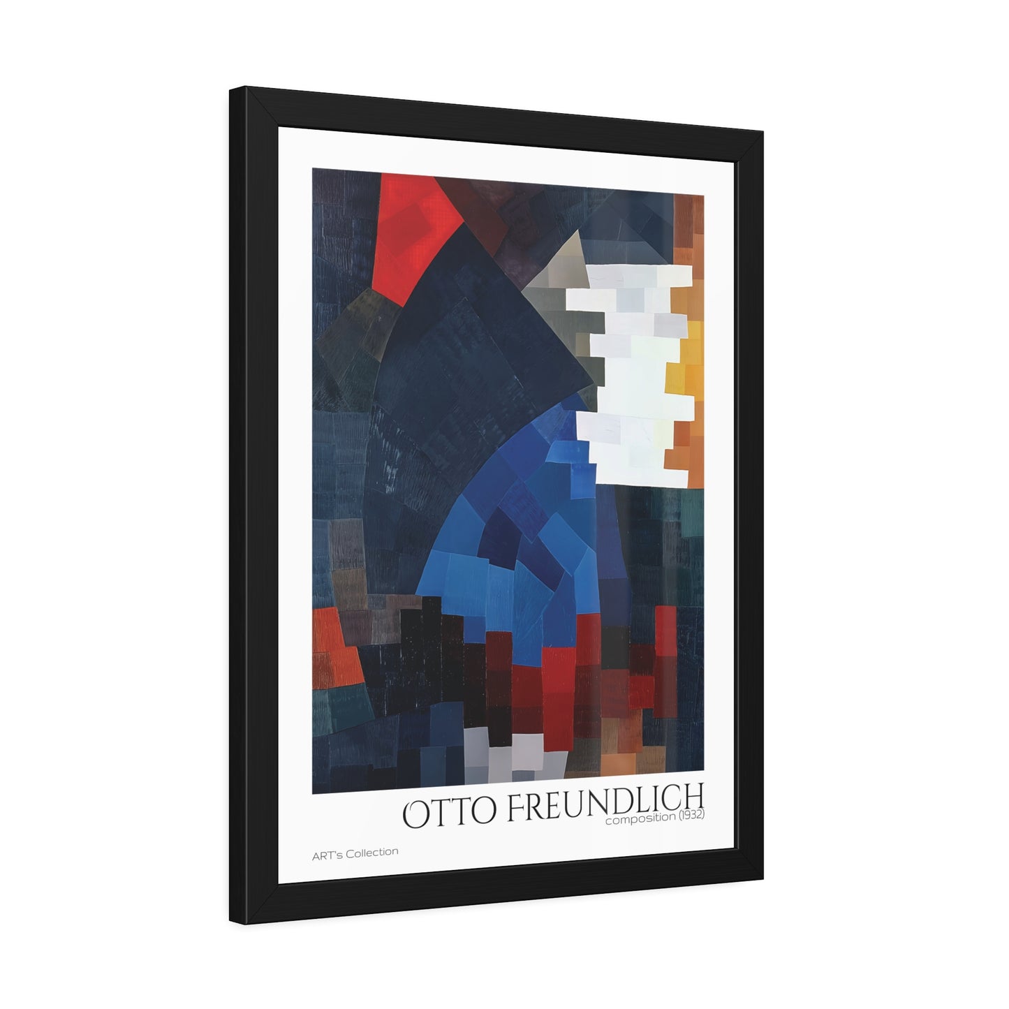 Composition (1932) by Otto Freundlich  / Affiche Encadrée série ART's Collection