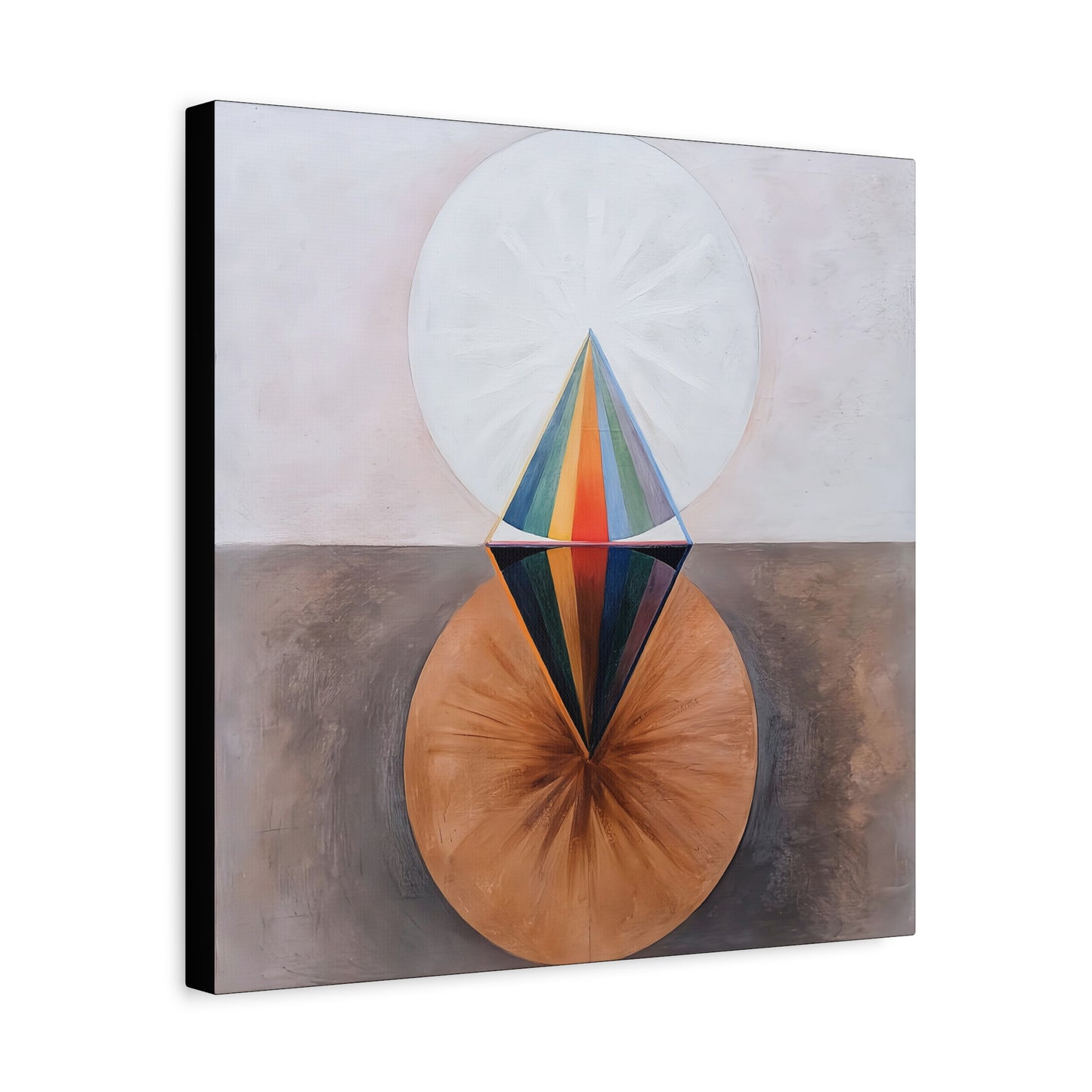 The Swan, No. 12, Group IX-SUW (1915) by  Hilma af Klint / Reproduction Fine Art sur Toile / Large Epaisseur 3.2 cm - 1.25 inch