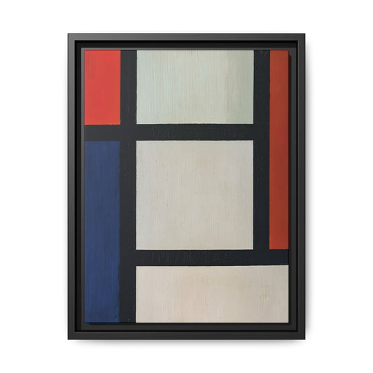 Contra-Composition (1927-28) by Theo van Doesburg  / Toile encadrée sur caisse américaine