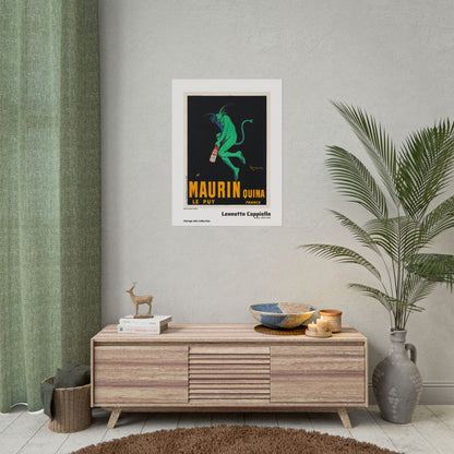 Maurin Quina (1906) by Leonetto Cappiello / Affiche imprimée - Série Vintage Ads Collection