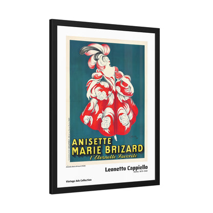 Anisette Marie Brizard (1928) by Leonetto Cappiello / Affiche Encadrée Série Vintage Ads Collection