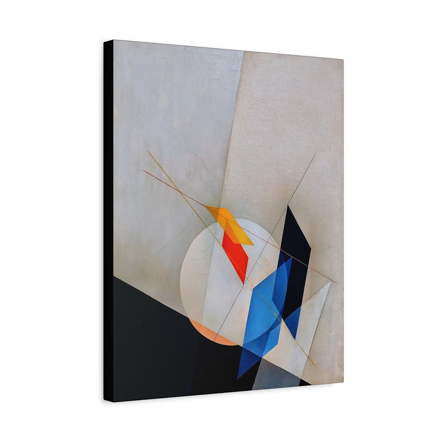 A 18 (1927) by László Moholy-Nagy  / Reproduction Fine Art sur Toile /  Epaisseur 3.2 cm - 1.25 inch