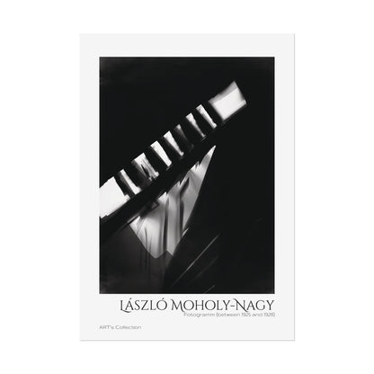 Fotogramm (between 1925 and 1928) by László Moholy-Nagy / Affiche imprimée - Série ART's Collection