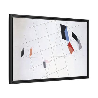 L IV (1936) by László Moholy-Nagy  / Toile encadrée sur caisse américaine