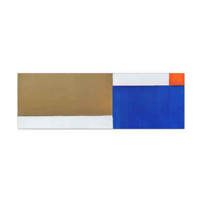 Composition (1923 - 1924) by Theo van Doesburg / Reproduction Fine Art sur Toile / Epaisseur 3,2cm - 1'25 po