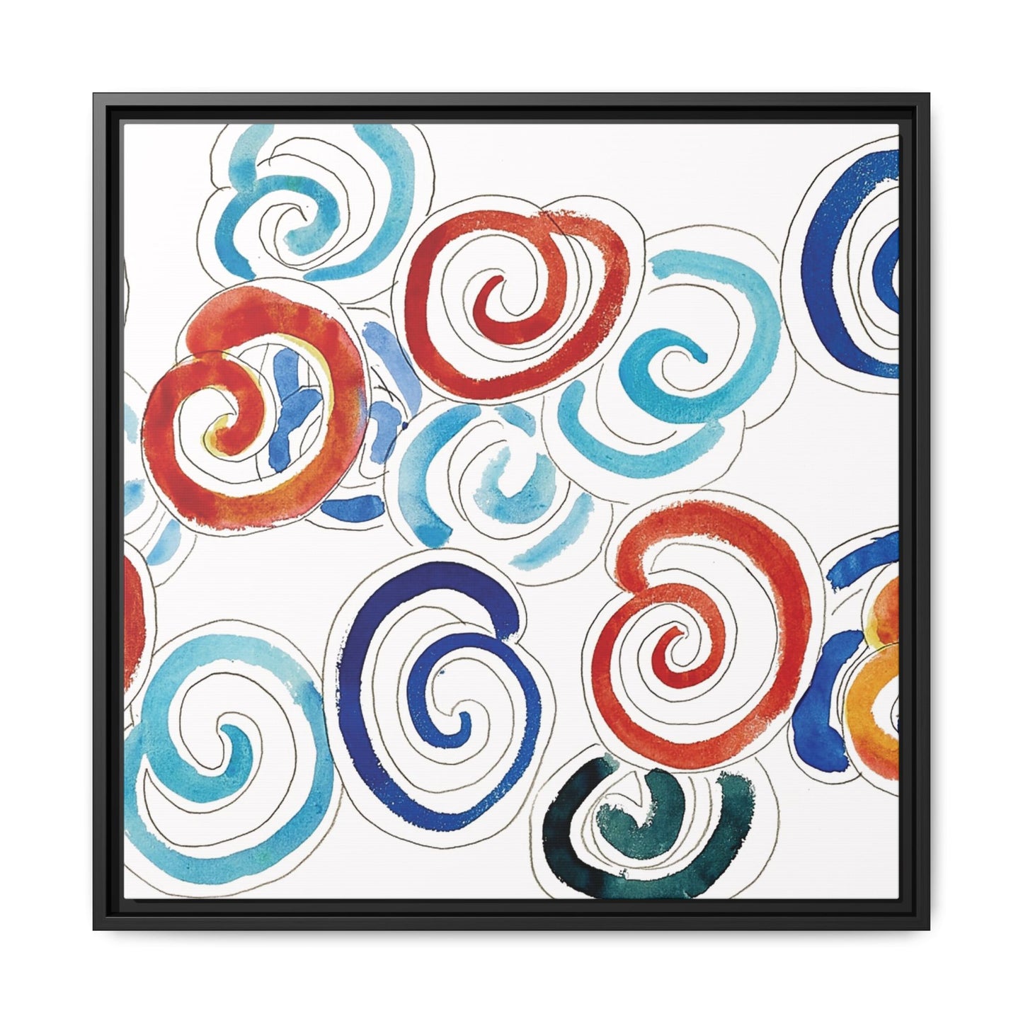 Escargots (1953) by Henri Matisse  / Toile encadrée sur caisse américaine