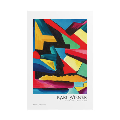 Ohne Titel II (around 1928) by Karl Wiener / Affiche imprimée - Série ART's Collection
