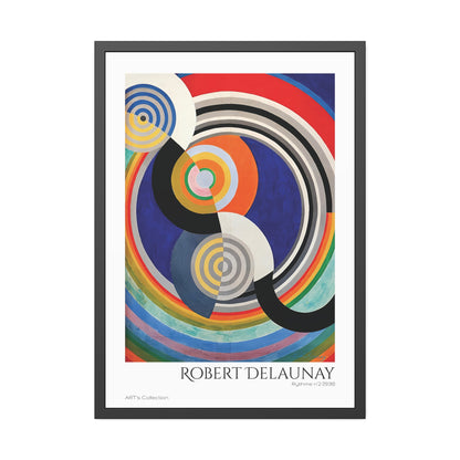 Rythme N.2 (1938) by Robert Delaunay / Affiche Encadrée série ART's Collection