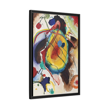 Entwurf zu einem Wandbild für Edwin R. Campbell by Wassily Kandinsky (1914) by Wassily Kandinsky / Toile encadrée sur caisse américaine
