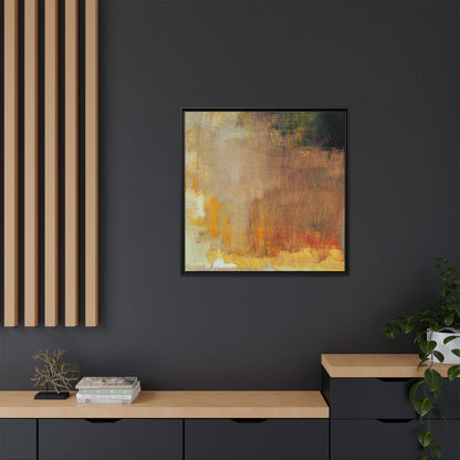Tableau Contemporain Alezan "Série Sign Collections" / Toile encadrée sur caisse américaine