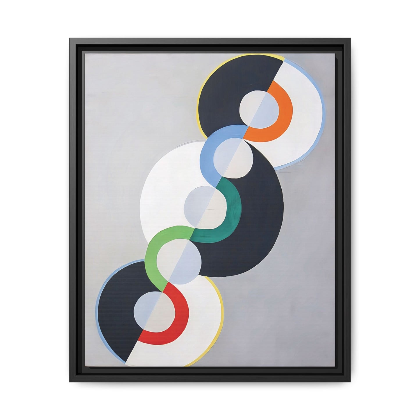 Endless Rhythm by Robert Delaunay  / Toile encadrée sur caisse américaine